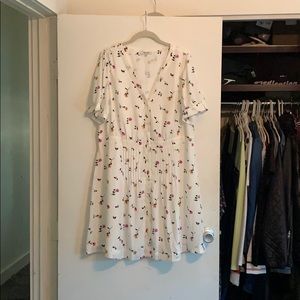 Flower print dress
